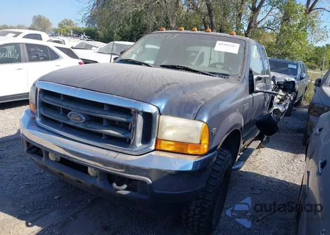 2001 Ford F-350 Lariat/Xl/Xlt из США, поврежденный, VIN 1FTSX31S91EC86022